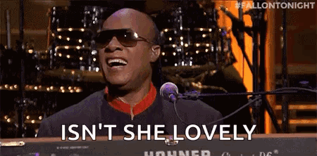Stevie Wonder Piano GIF