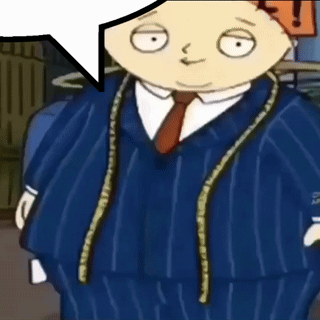 Stewie Griffin Family Guy GIF. This 320 x 320 animated GIF is part of our stewie hi collection. Related themes include meme. Created by Jakwenas. View the…
