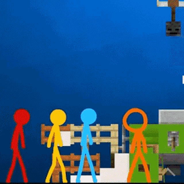 Stick Figure Alan Becker GIF
