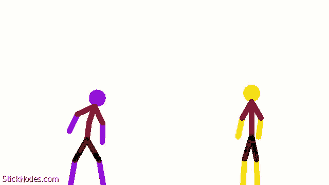 Stick Man Fight GIF