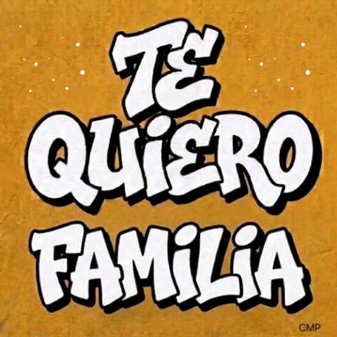 Sticker Te Quiero Familia Saludos Cmpbycosart GIF