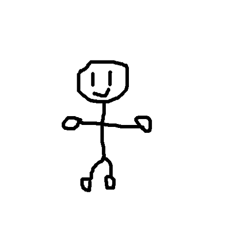 Stickman Running GIF