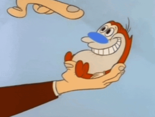 Stimpson J Cat Adorable GIF. This 498 x 374 animated GIF is part of our ren and stimpy happy happy joy joy collection. Related themes include ren and…