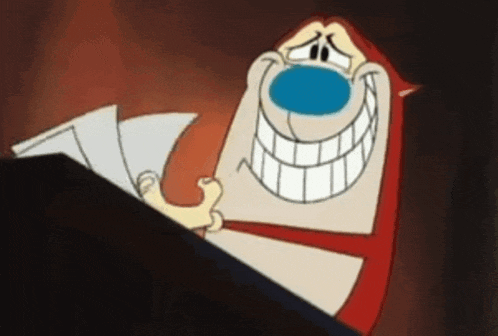 Stimpson J Cat Leaves GIF