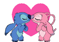 Stitch Angel Sticker
