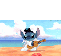 Stitch Elvis Sticker