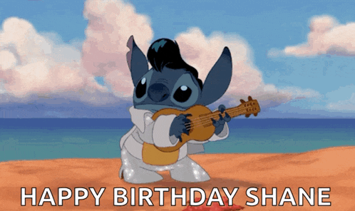 Stitch Guitar GIF