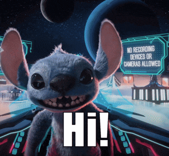 Stitch Hi GIF