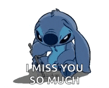 Stitch Sad Sad Stitch GIF