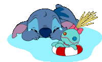 Stitch Sad Sticker