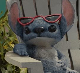 Stitch Sunglasses GIF