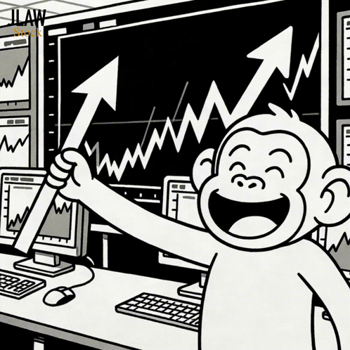 Stock Market Soaring Celebration To The Moon GIF. This 498 x 498 animated GIF is part of our happy merchant collection. Related themes include awesome…