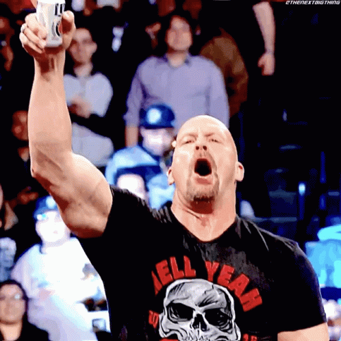 Stone Cold Steve Austin Drink Beer GIF. This 498 x 498 animated GIF is part of our stone cold steve austin beer collection. Related themes include wwe…