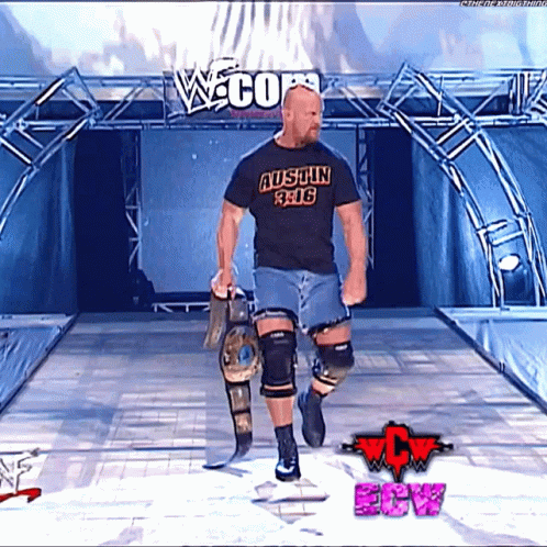 Stone Cold Steve Austin Entrance GIF. This 498 x 498 animated GIF is part of our stone cold hell yeah collection. Related themes include wwe. Created by…