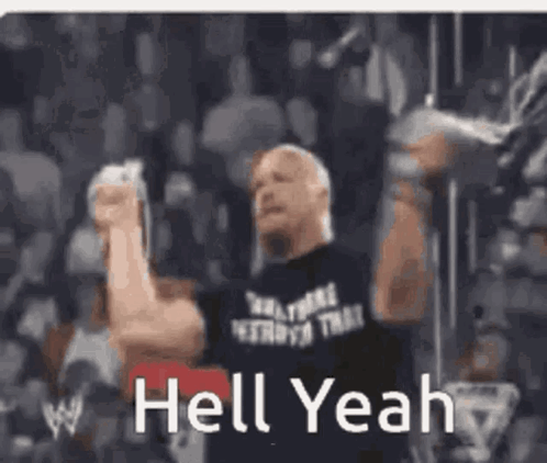 Stone Cold GIF. This 498 x 422 animated GIF is part of our stone cold hell yeah collection. Related themes include cold. Created by ideservethechair. View…