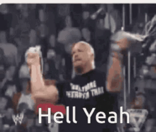 Stone Cold GIF. This 498 x 421 animated GIF is part of our stone cold hell yeah collection. Related themes include cold. Created by Professional_Idiot. View…