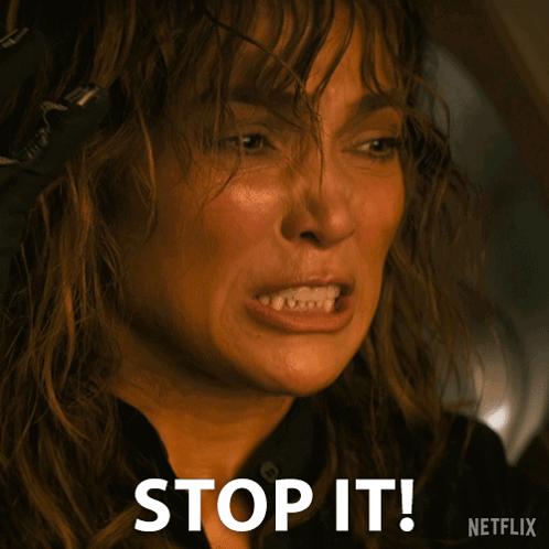 Stop It Jennifer Lopez GIF