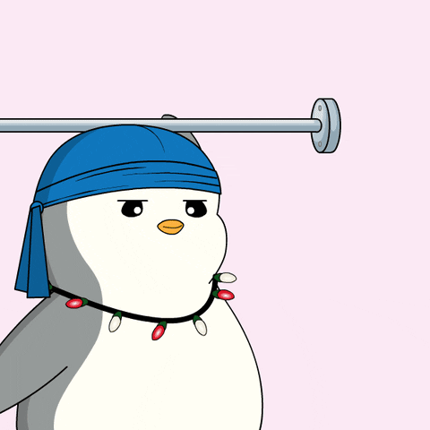 Stop Penguin GIF