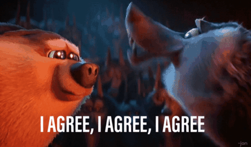 Storks Wolves GIF