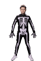 Storm Skeleton Sticker