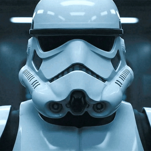 Stormtrooper Approves Like It GIF