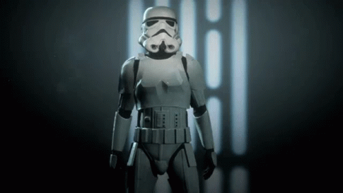 Stormtrooper Facepalm GIF