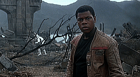 Stormtrooper-finn English-actor-john-boyega GIF. This 476 x 264 animated GIF is part of our john boyega collection. Created by GifWizardry. View the…