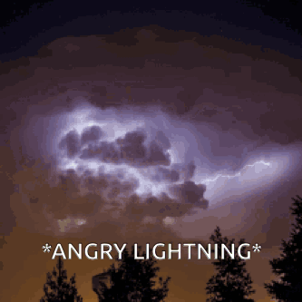Stormy Strike Lightning GIF