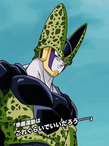 Str Cell Perfect Form Final Battle At The Highest Level GIF