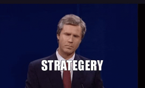 Strategery Snl Skit GIF. This 498 x 304 animated GIF is part of our thats a bold strategy cotton collection. View the original animation, share it, or…