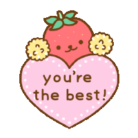 Strawberry Fruit Sticker