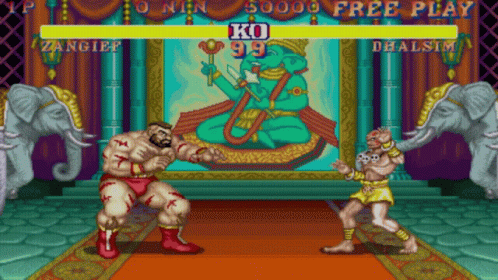 Street Fighter Dhalsim GIF