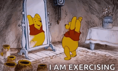 Stretch Winnie The Pooh GIF
