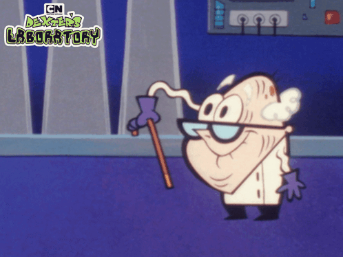 Strolling With A Walking Stick Dexter GIF