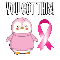 Strong Penguin Sticker