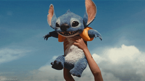 Struggling Stitch GIF