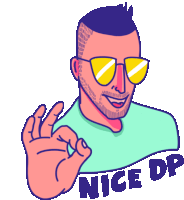 Stud Munda Forms 'Perfect' Hand Sign Sticker