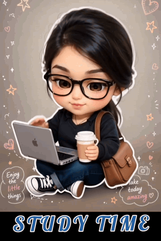 Study Time Yuri Time Trending GIF