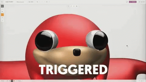 Stuff Triggered GIF