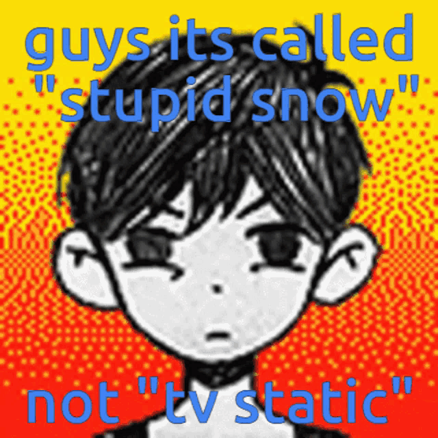 Stupid Snow Snow GIF