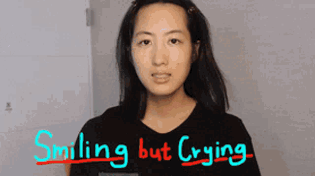 Su Lee Smiling But Crying GIF
