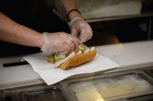 Subway Sandwich Making GIF. This 498 x 329 animated GIF is part of our quiero mi bocadillo collection. Created by masoncarr2244. View the original…
