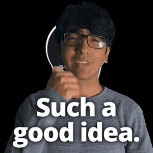 Such A Good Idea Great Idea GIF