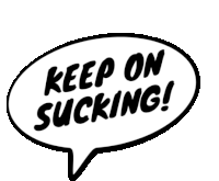 Sucking Sticker