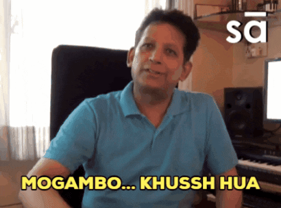 Sudeepaudio Sa GIF. This 410 x 304 animated GIF is part of our mogambo khush hua collection. Created by sudeepaudio. View the original animation, share it…