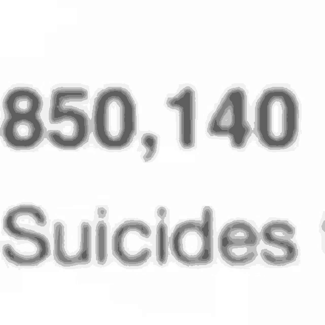 Suicide Drop Rate GIF