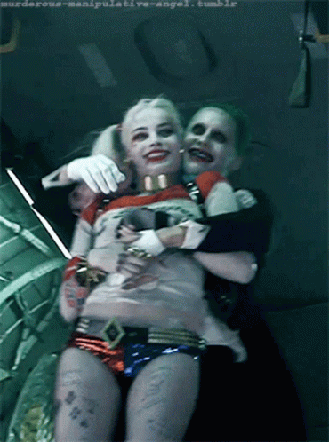 Suicide Squad Hug GIF