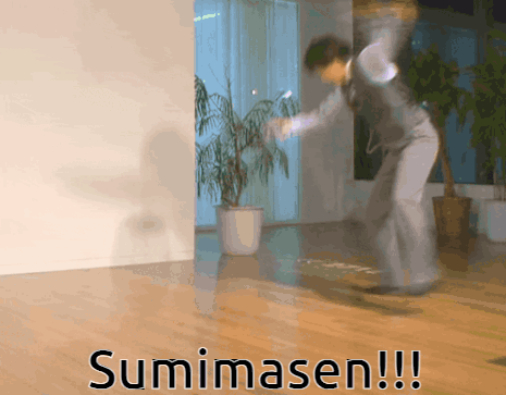 Sumimasen GIF. This 465 x 363 animated GIF is part of our sono giapponese collection. Created by GAIJINMAN. View the original animation, share it, or browse…