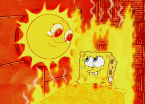 Summer GIF. This 498 x 360 animated GIF is part of our spongebob fire collection. Related themes include fire, spongebob, summer. View the original…