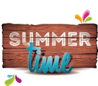 Summer Summer Time Sticker